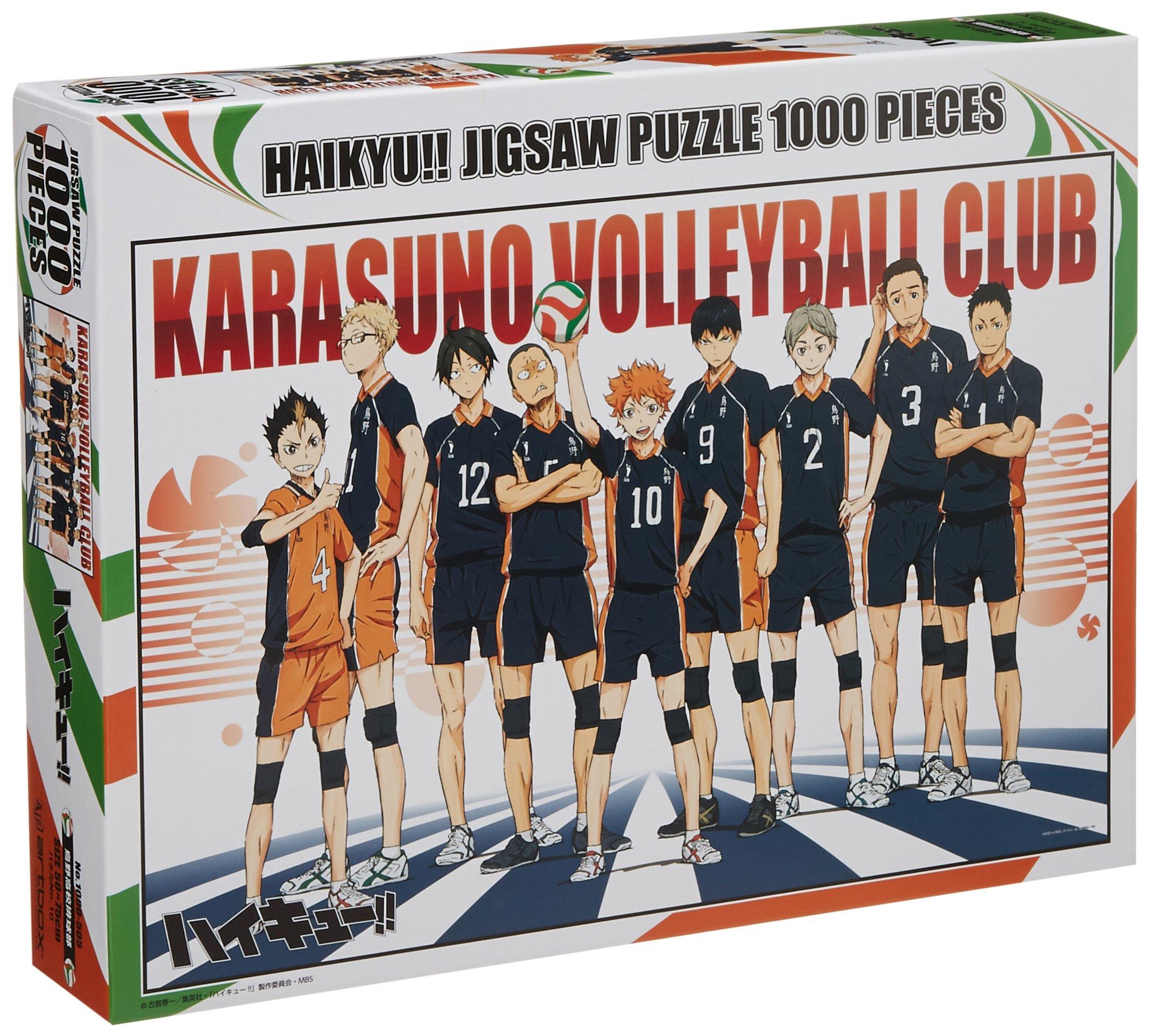 

Ensky 1000-Piece Jigsaw Puzzle Haikyu Karasuno High School Volleyball Club (50x75cm) 1000-505