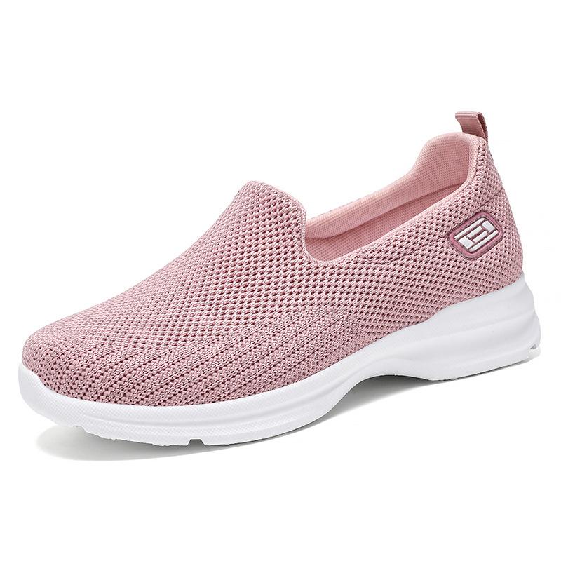 Shoes women's spring new versatile women's one-pedal single shoes comfortable and breathable women's shoes
