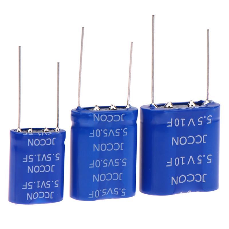 Super Capacitor Farad Capacitor 5.5V 0.47F 1F 1.5F 2.5F 3.5F 5.0F 10F Combination Double Layer Drone Car Recorder Capacitor