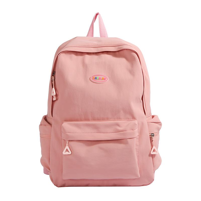 Schoolbag Female New High School Students Junior High School Students Lightweight Large Capacity Backpack Ins Casual Fresh College Backpack