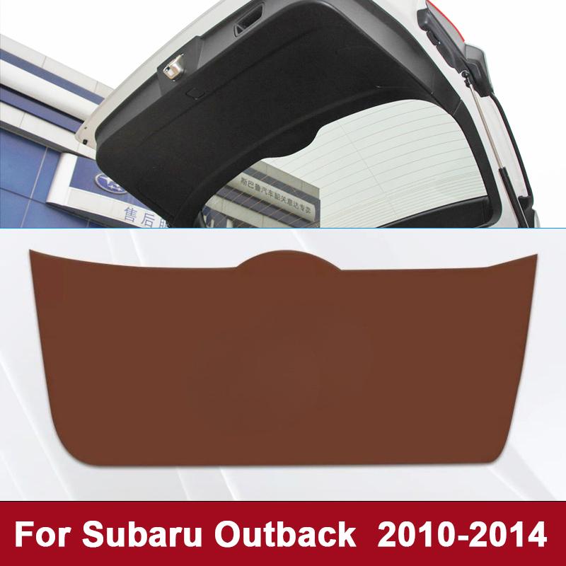 Car Trunk Mat For Subaru Forester XV Outback Crosstrek 2025 Leather Boot Liner Full Coverage Anti-Scratch Interior Accessories
