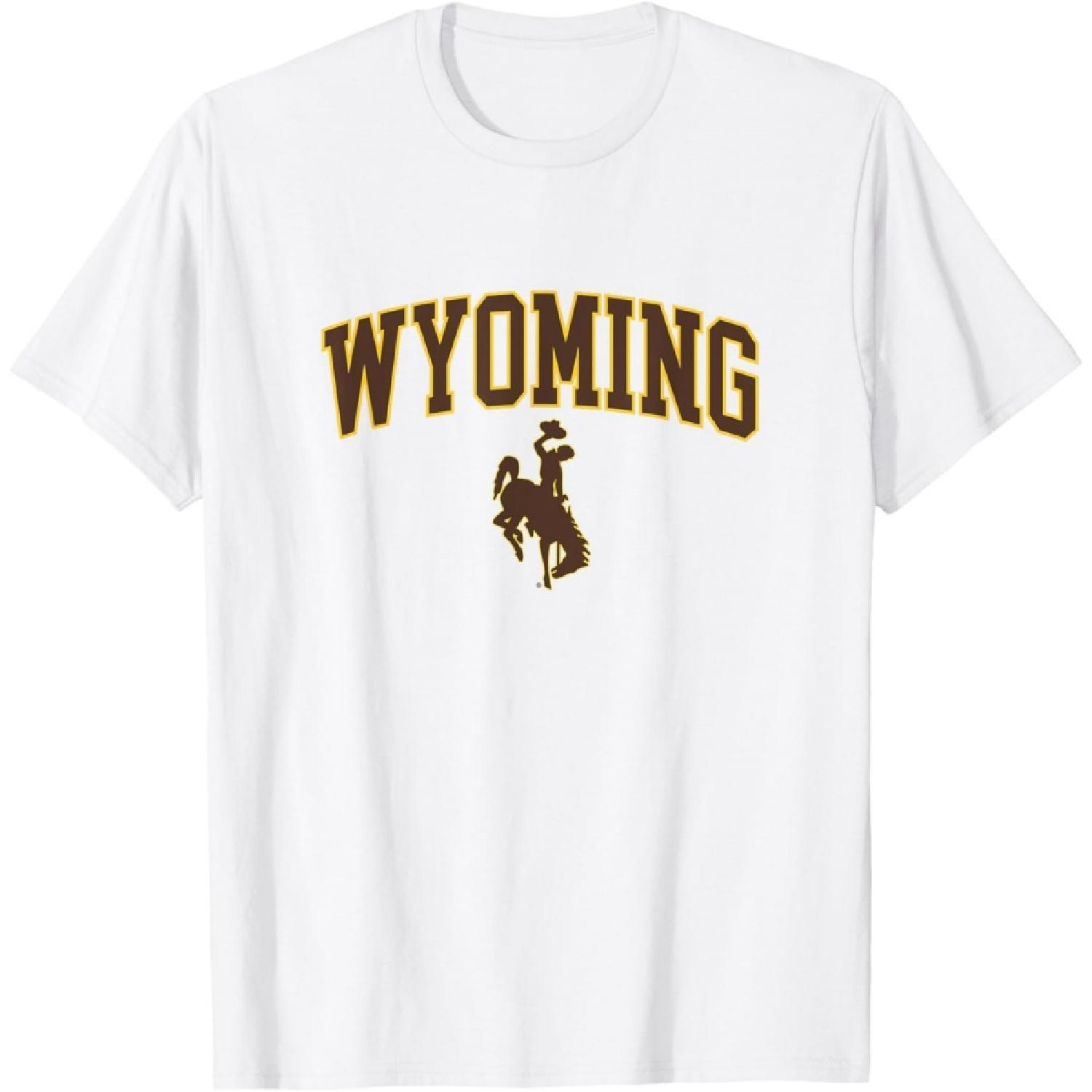 Футболка с аркой Wyoming Cowboys, любимая фанатами S белый