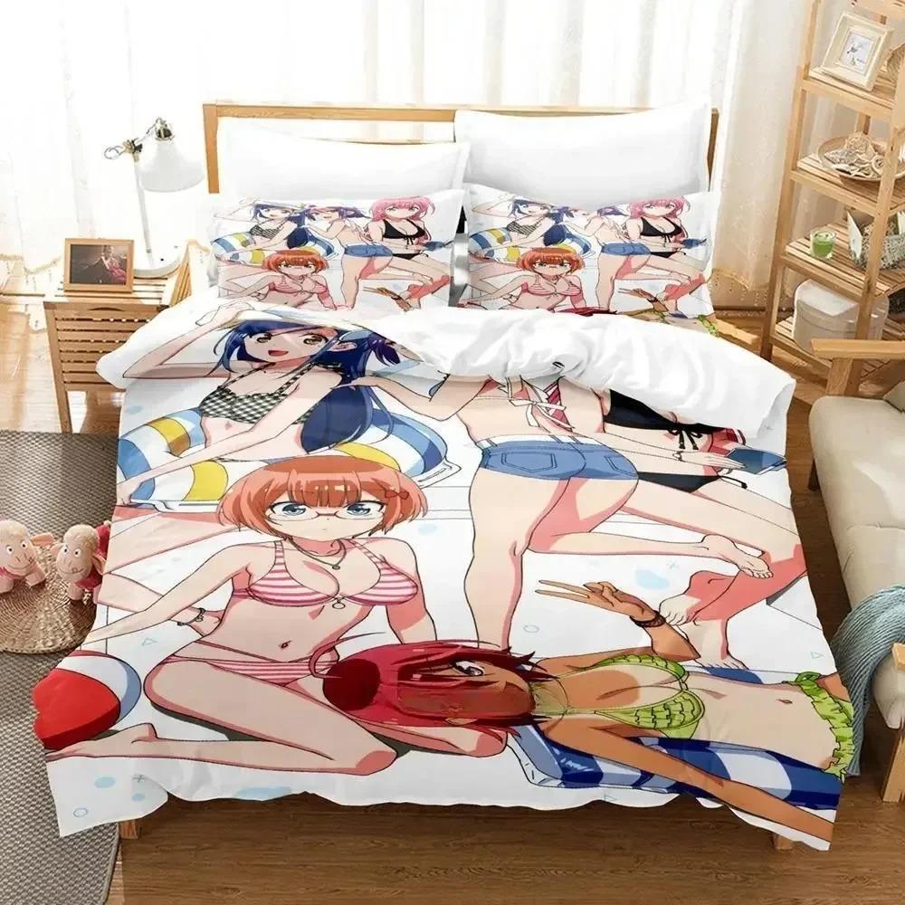 New We Never Learn Bedding Set Single Twin Full Queen King Size Bed Set Adult Kid Bedroom Duvet Cover Sets 3D Anime Kawaii Bed