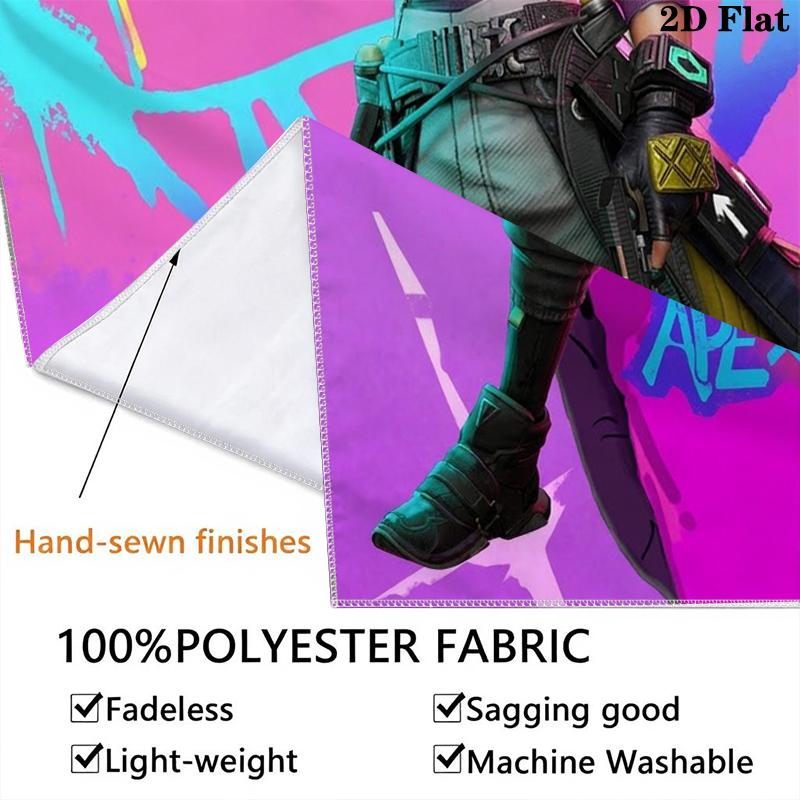 Apex Legends Wall Tapestry Aesthetic Wall Hanging Printed Fabric Blanket Decorative Tapestries for Bedroom Living Room Home Decor