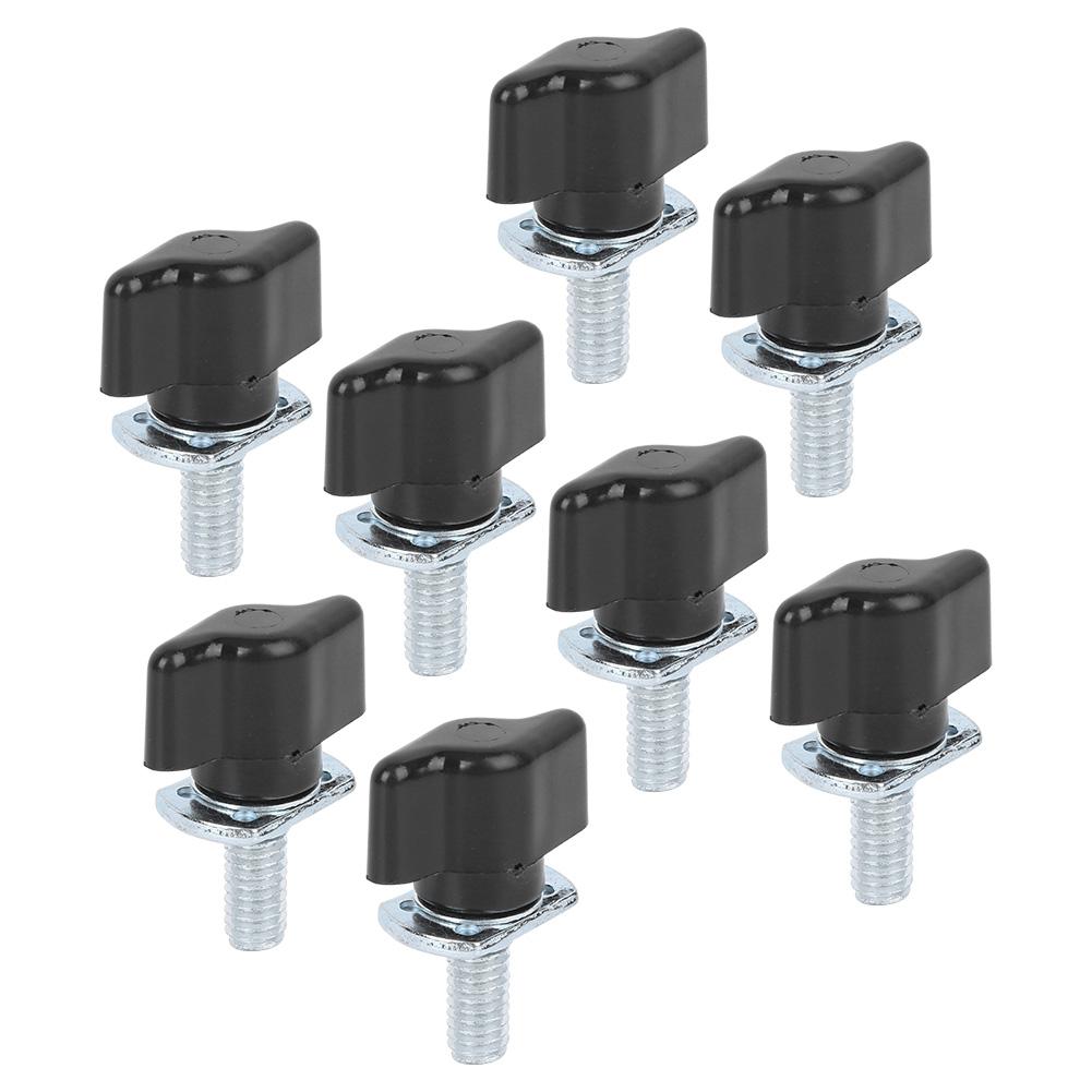 Hard Top Quick Removal Fastener Kit Thumb Screw Nut Fit for Jeep Wrangler YJ TJ JK M8 25mm 95‑16