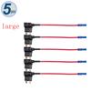 12V 24V Car Fuse Blades Holder Circuit Adapter Protector Splitter ATM APM Tap Micro Connector Truck Automobile Accessories