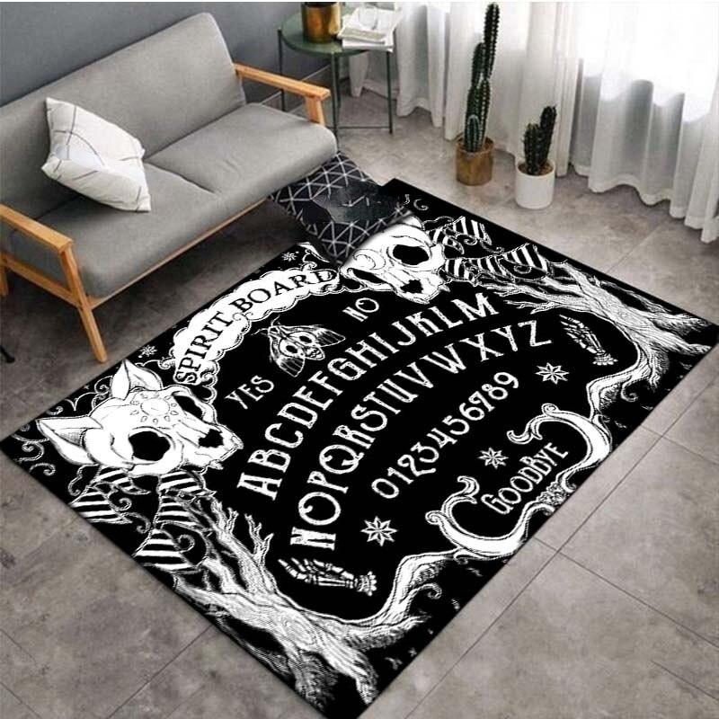 Cheap Soft Cat Mat Satan Printed Pattern Carpet Living Room Decoration