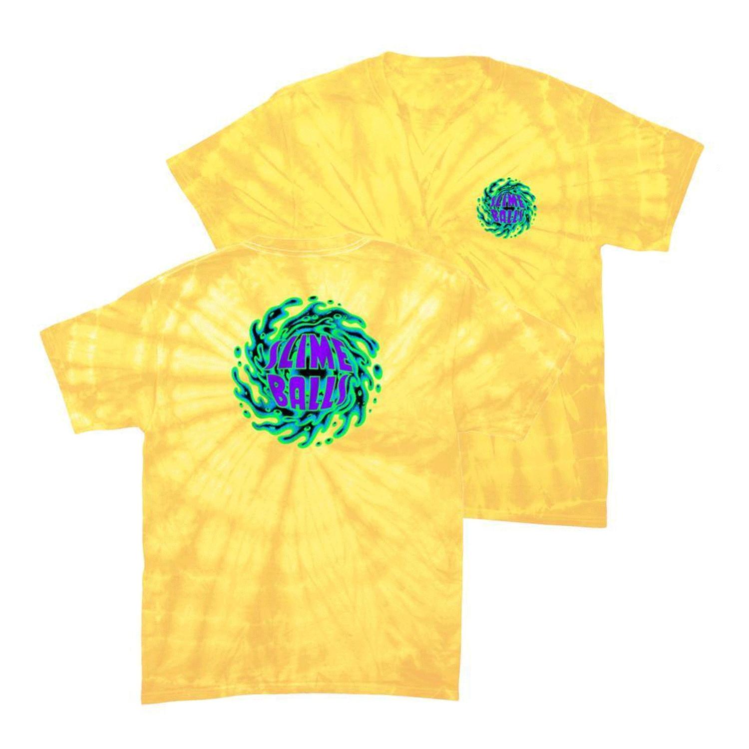 New Slime Balls Wheels Skateboard Shirt SB Logo Spider Dandelion L