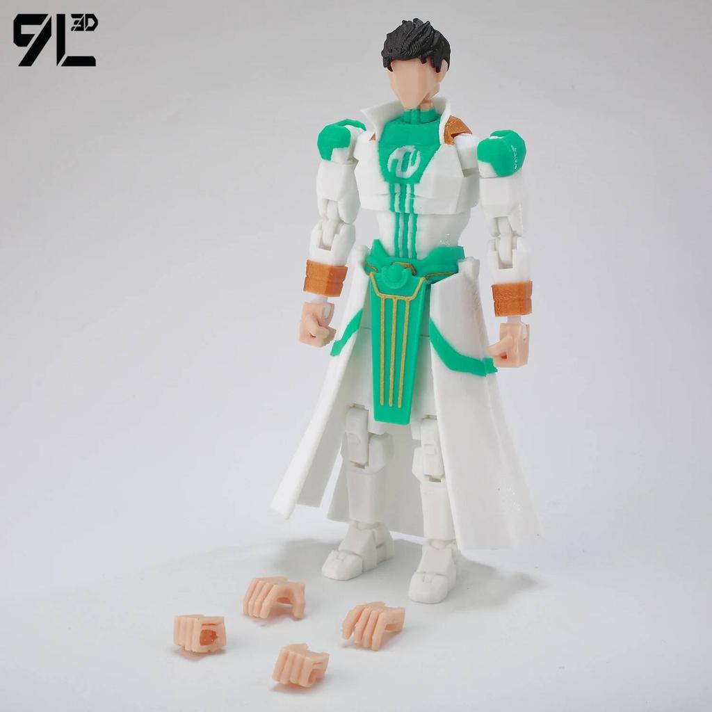 9L3D Printed Invincible Maskless Mark Toys Action Figures Titan13 T13 Dummy 13 Superheroes Multi-Jointed Movable Shapeshift Toys