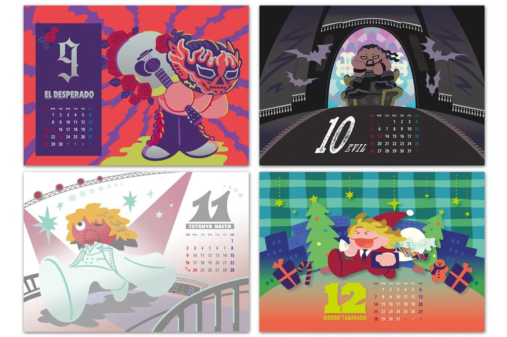 New Japan Pro-Wrestling Kalender 2025 New Japan Pro-Wrestling Tischkalender 5956062790