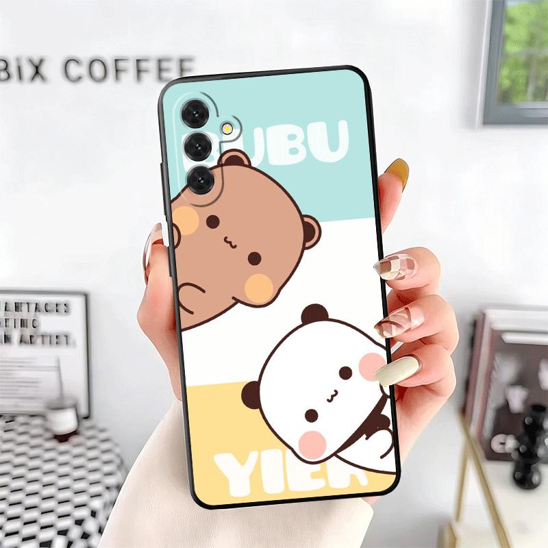 Bubu Dudu Cartoon Cute Soft Phone Case for Samsung A17 A37 A57 A16 A26 A36 A56 A15 A25 A35 A55 A14 A24 A34 A54 A13 A23 A33 A53 A