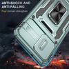 Armor Series For Motorola Edge 30 Neo 5G Kickstand Phone Cover Slide Lens Shield PC+TPU Anti-drop Case