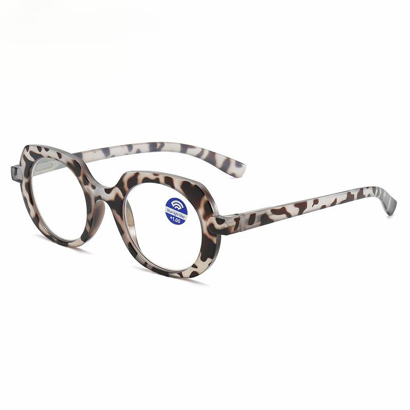 Retro Style Reading Glasses for Women Men Unisex Fashion Anti-blue Hyperopia Glasses Trendy Oval Eyeglasses