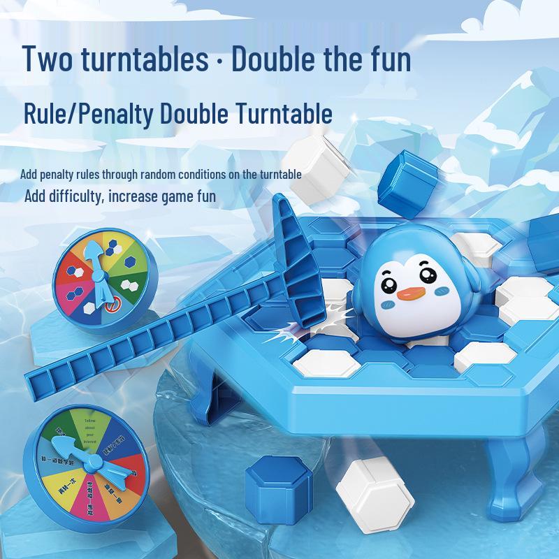 Penguin Rescue: Ice Breaker Educational Toy for Parent-Child Interaction