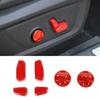 Red Electric Seat Adjustment Switch Cover Trim for Jeep Grand Cherokee 2011-