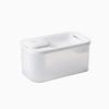 Bagane Akoi Cordless Quiet Cat Water Fountain with UVC Light, White