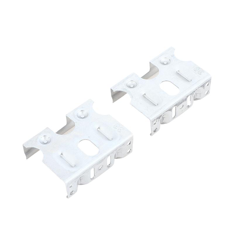 10Pcs Solar Panel Drain Clips Durable Aluminum Alloy 30/33MM Water Drainage Clamps for Residential Photovoltaic Panels