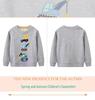 JumpingMeters Trendy Boys' Long Sleeve Knit Hoodie - European & American Children's Autumn Wear