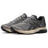 Asics Gel-Flux 4 Comfortable Synthetic Leather Low-Top Training Running Shoes Men Sneaker Gray Black 1011B934-020