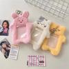 Plush Bunny Card Holder With Cartoon Animal Design For Students And Collectors