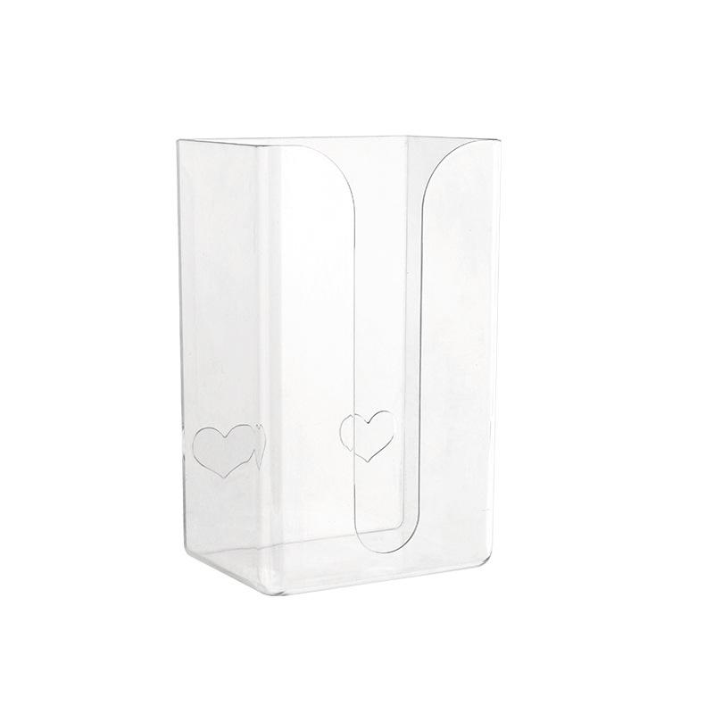 Stansfri väggmonterad förvaringslåda för papper och handdukar