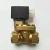 Brass Diaphragm Solenoid Valve with Optional Emergency Manual Switch for Gas and Water