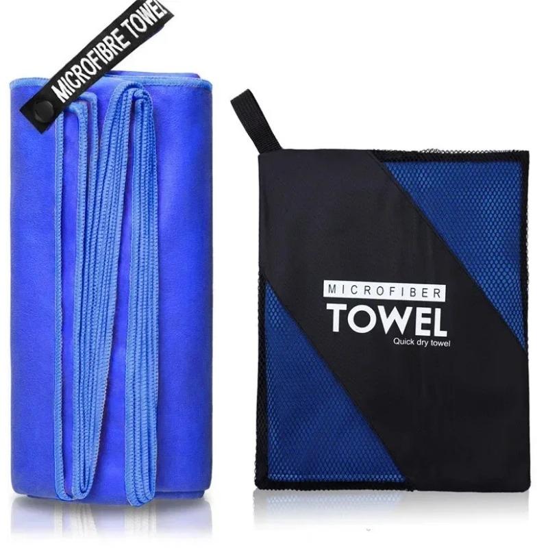 Quick-Drying Sports Towel 40X80/80X160Cm Blue Grey Green Orange Swimming Gym Fitness Camping Running Beach Washcloth Towels