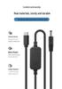 Adjustable Voltage Type-C to DC Power Cable 12V with Digital Display, 5V/9V/15V/20V 3A PD Trigger Charging