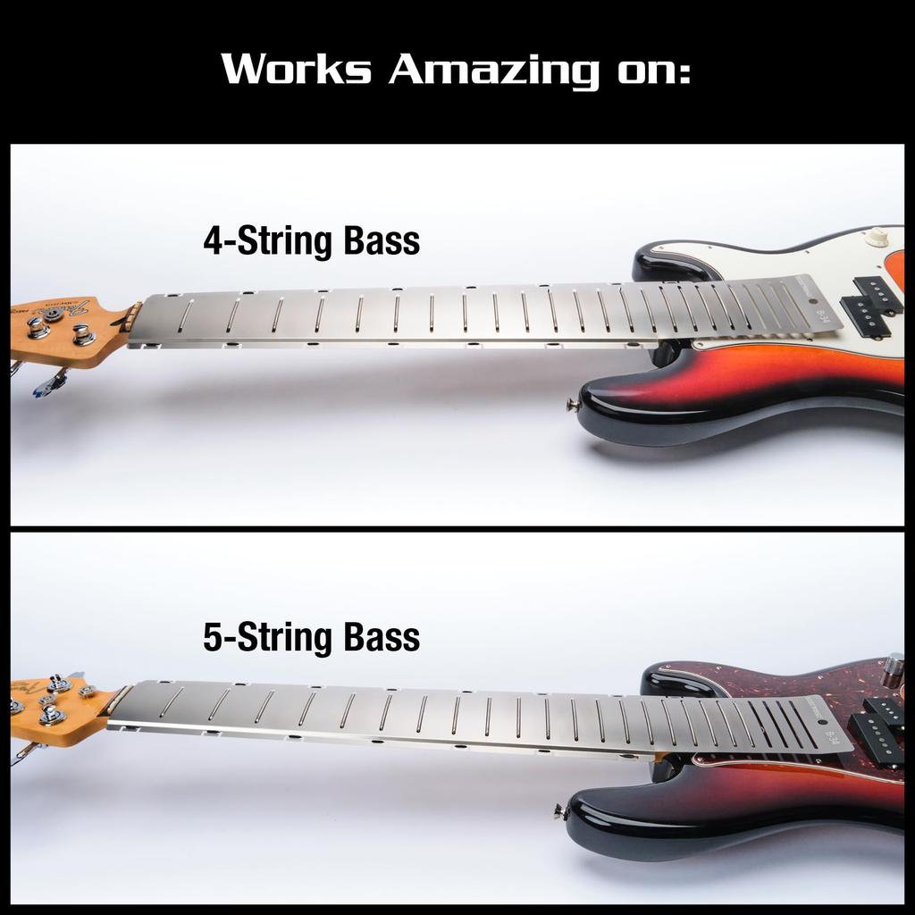 MUSIC NOMAD Fret Cleaning Fret Shield Fret Guard 34 Inch Bass Fret Scale MN805 []