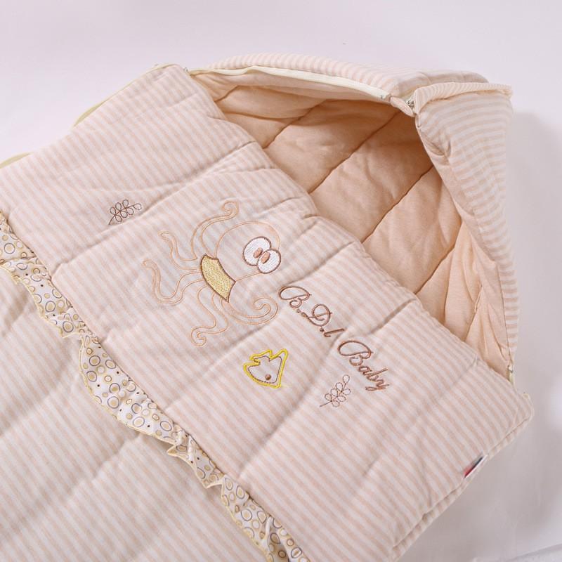 Cotton Sleep Sack Infants 85cm Envelope Style Anti-Kick Sleeping Bag Fall Use
