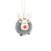 Christmas Reindeer and Elk Tree Ornaments - Small Hanging Decorations