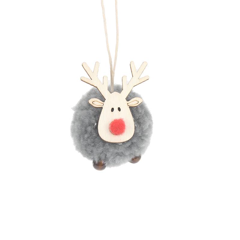 Christmas Reindeer and Elk Tree Ornaments - Small Hanging Decorations