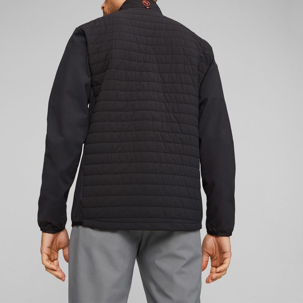 PUMA Jackets Men's Black Stand Collar Moderate Other 621525-01
