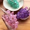 Handmade Grape Soap on A Rope Decorative Grapes Cluster Shaped Soap Bars for Men Women Refreshing Scent Natural Skin Cleansing Bar