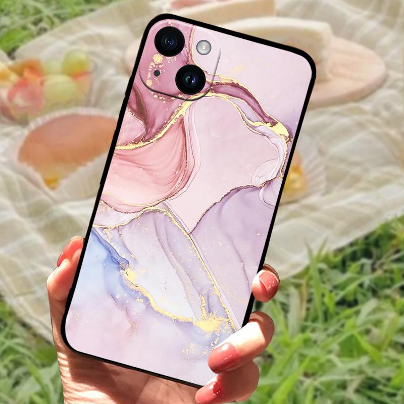 Cute Animal Phone Case For iPhone 15 Plus Soft Silicone TPU Shockproof Back Cover For iPhone 15 Pro Max 15Pro Protection Cases