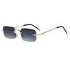 JYL TS Men's Rimless Metal-Temple - Small-Frame UV-Protective Shades WF-5G260