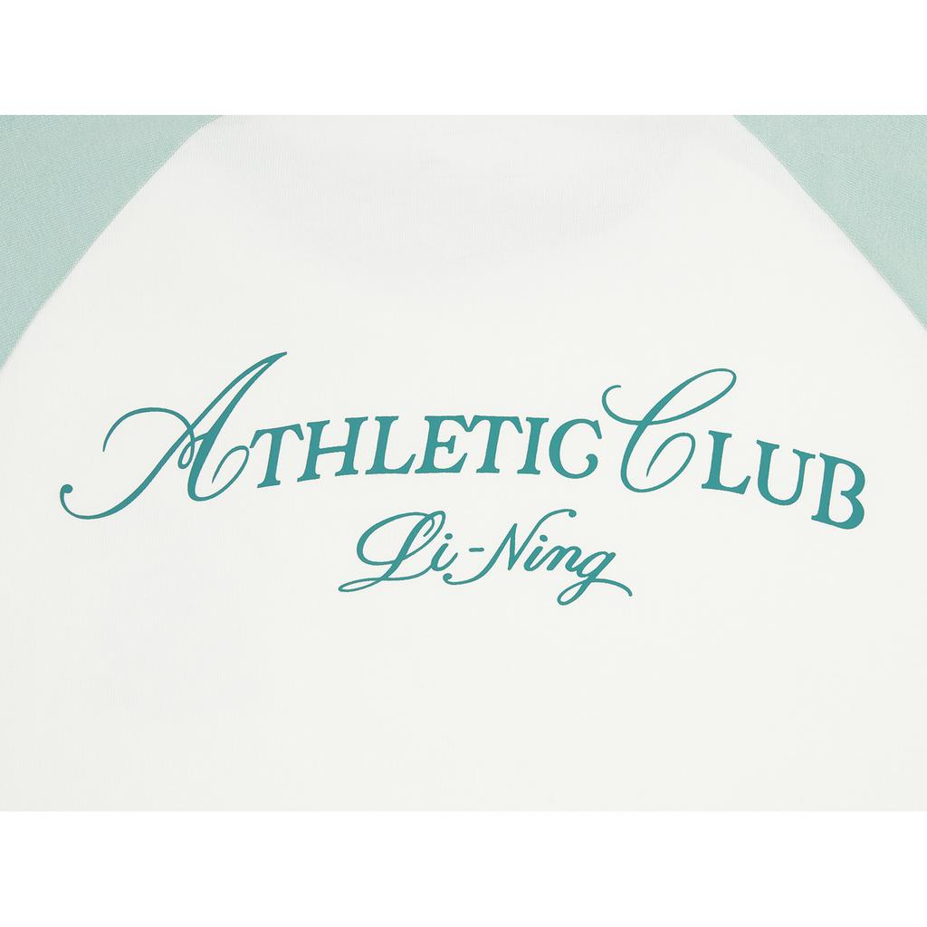 Li-Ning Quick-Dry Cool Round Neck Logo Short Sleeve T-Shirt Women tops AHSW416-3