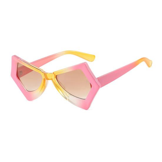

Blue Light Blocking Glasses Irregular Gradient Frame Eyeglasses Fashionable Gaming Glasses Stylish Eyewear for Men Women Outdoor Activities 1pc O