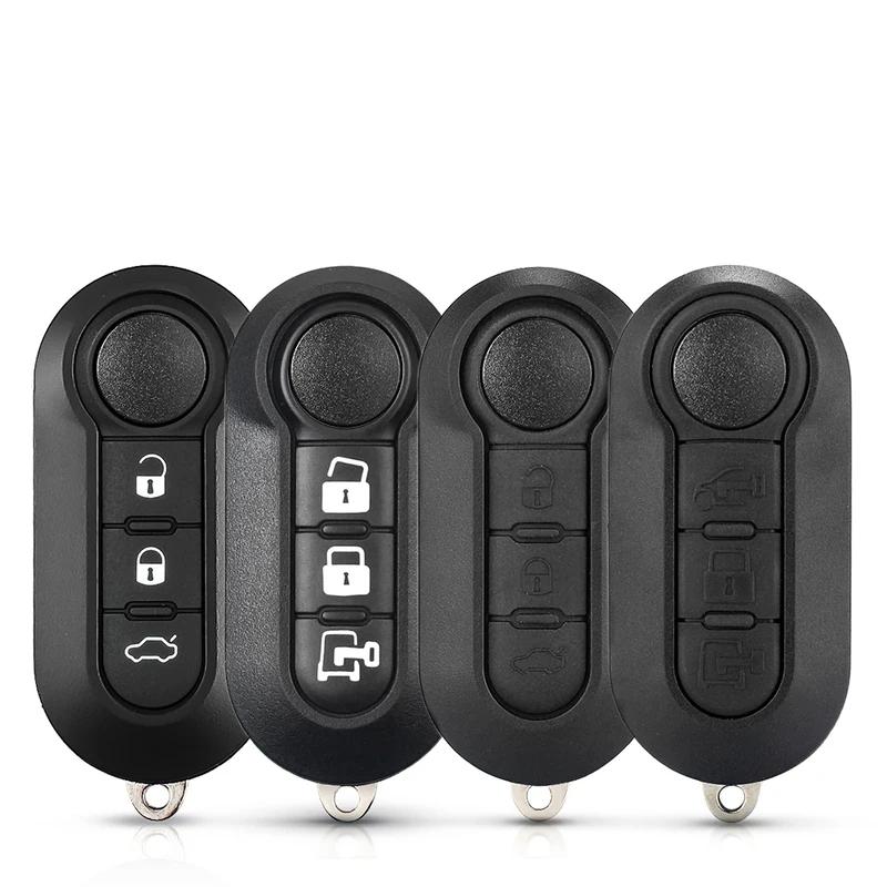 Nieuwe Afstandsbediening Auto Sleutel Shell Hoesje Voor Fiat 500 Panda Punto Bravo Ducato Peugeot Boxer Citroen Jumper Auto Onbesneden SIP22 Sleutel