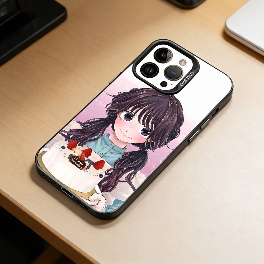 

Kaoruko W-Waguri Чехол для телефона для iPhone 17,16,15,14,13,12,11 Plus,Pro Max,XS,Разноцветный Серебристый Черный Чехол iPhone15promax
