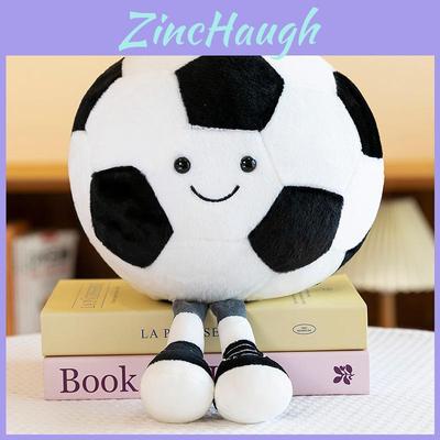 Adorable Plush Soccer Figure Stuffed Toy Soft Cushion Ideal Gift For Sports Lovers