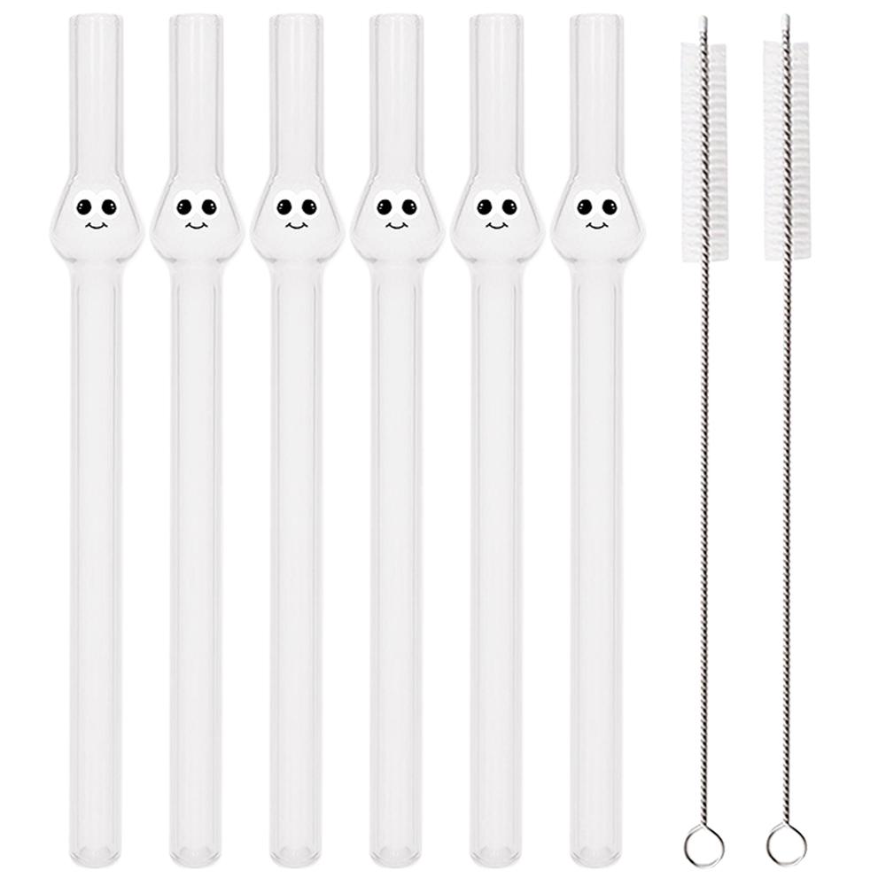 

12 стеклянных трубочек для боба, многоразовые стеклянные трубочки для напитков, широкие прозрачные трубочки 12 мм, прозрачные трубочки для смузи, чая с шариками и молочных коктейлей. прозрачный