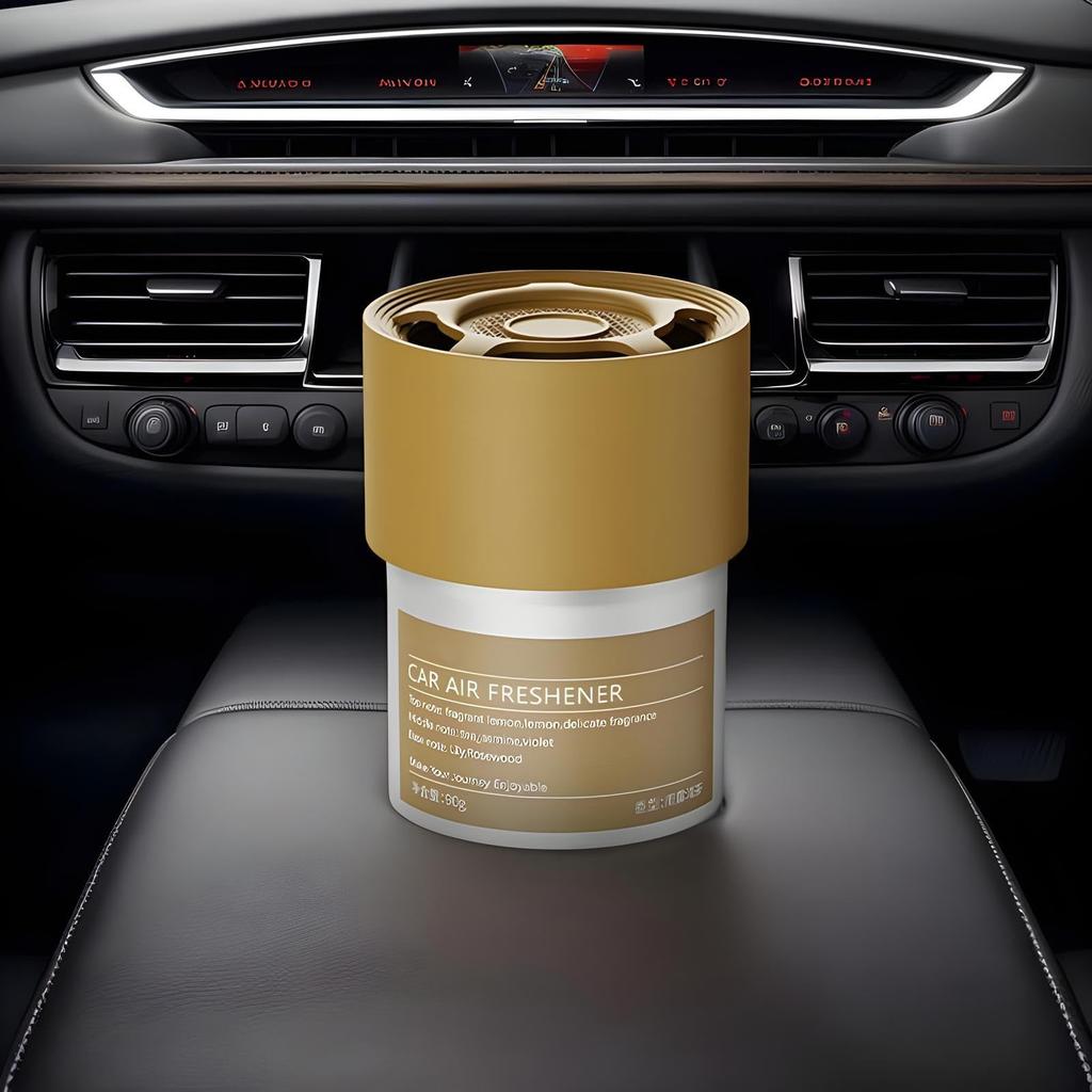 Car - Solid Car , Scent, Car Smell, Lasting Odor Eliminator for Gym, Home, Toilet, Closet, Garage