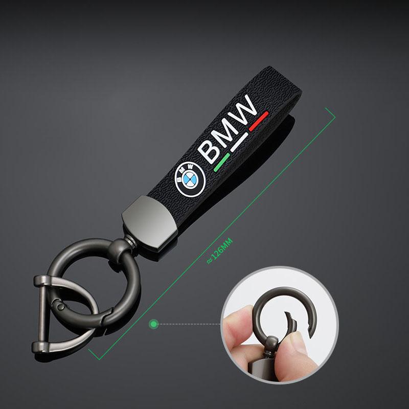 Leather Car Keychain Pendant Keyring Gifts For BMW M Performance F30 E90 E46 F10 E60 G30 F20 X5 E70 E39 E36 X3 X7 Accessories bzbf85
