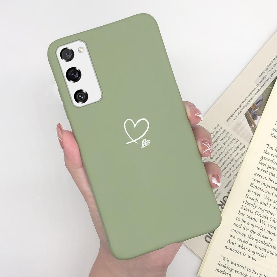 Case for Fundas Samsung Galaxy S20 FE S 20 FE S20FE Case Samsung S20 FE Phone Silicone Flower Cute Soft Back Cover Cases Bumper