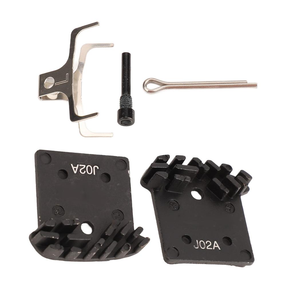 1 Pair Bike Disc Brake Cooling Pads Metal Oil Brake Heat Sink Pad for Mountain Road Bike