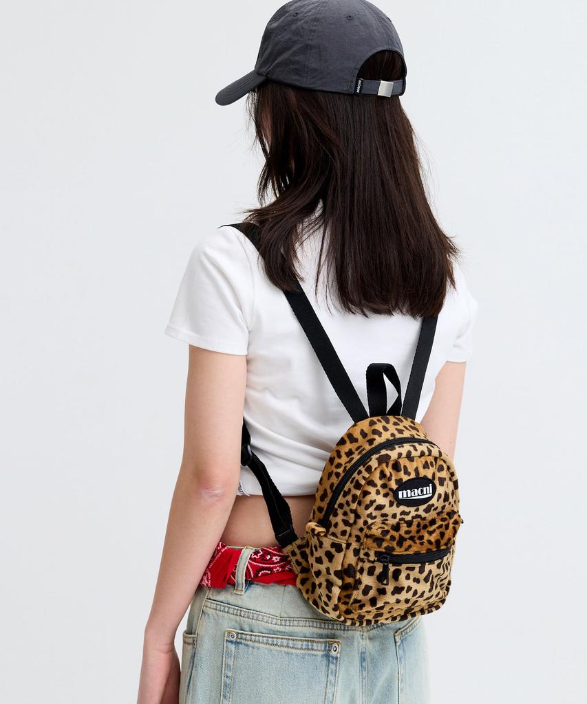 Macni Peppy Micro Backpack Leopard