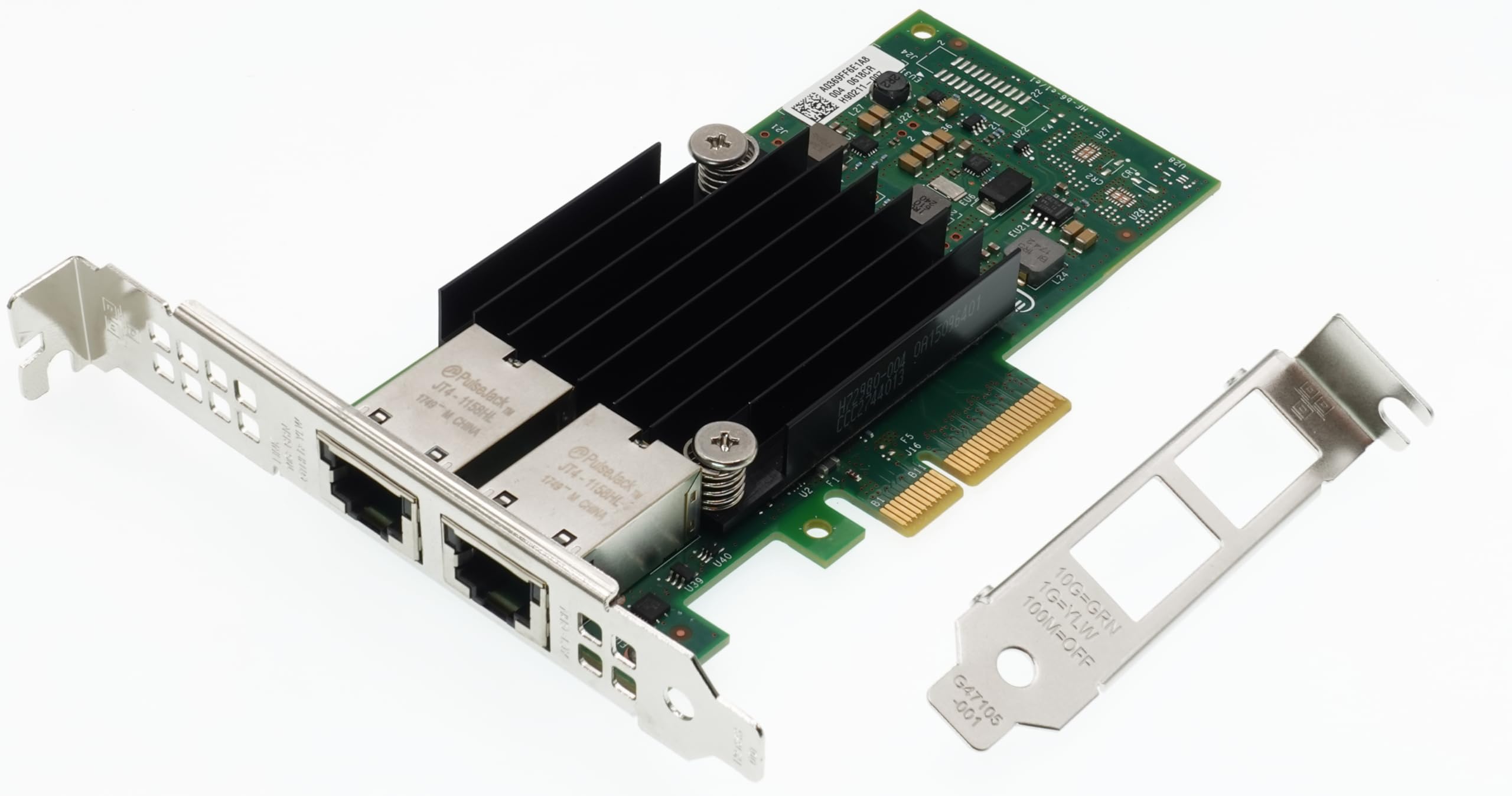 

10Gbps LAN Card with Intel X550-T2 Controller Chip, PCIe 3.0 x4, Dual RJ45 Ports, 10GbE Network Card