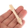 4 Teile/los 1:12 Puppenhaus Miniatur DIY Holz Stuhl Tischbein Zubehör