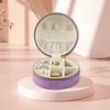 Portable Jewelry Box European Princess Travel Korean Hand Jewelry Jewelry Bag Earrings Ring Small Storage Box